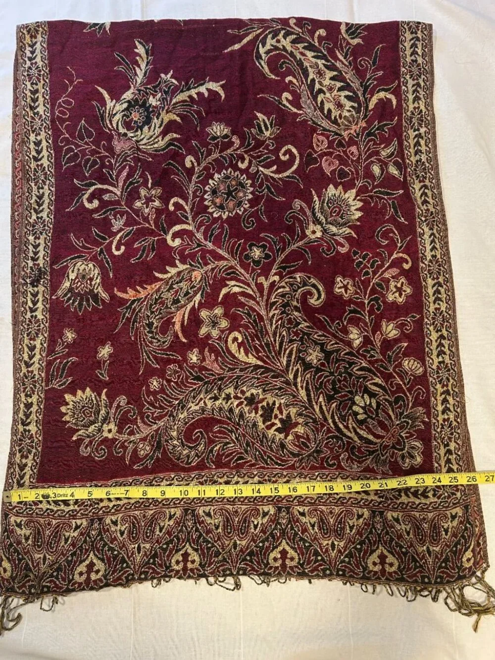 N/A burgundy red